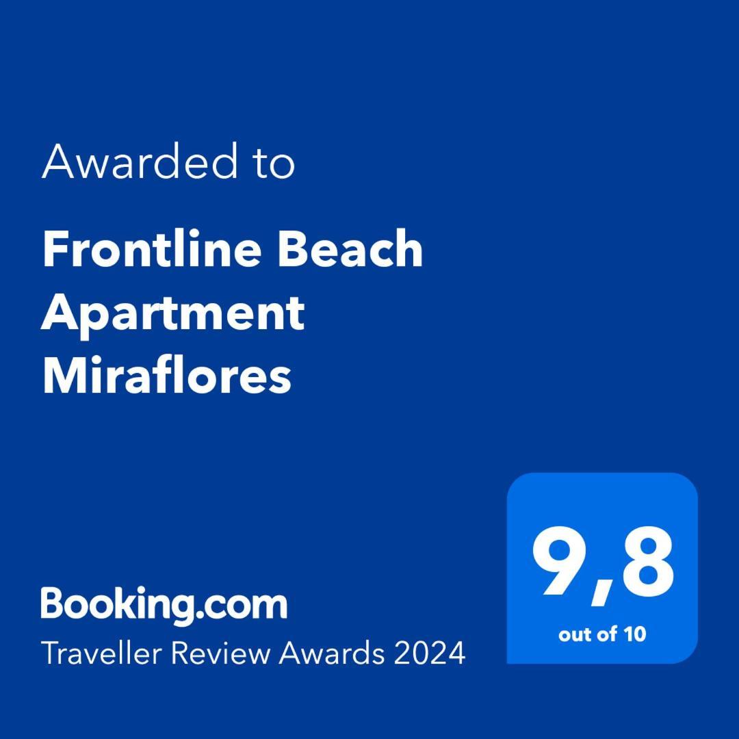 Frontline Beach Apartment Miraflores Sitio de Calahonda Extérieur photo